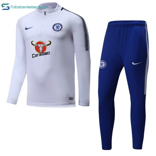 Chandal Chelsea 2017/18 Azul Blanco B